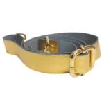 bőr crossbody pánt arany