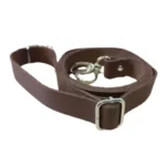 bőr crossbody pánt csoki barna