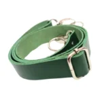 bőr crossbody pánt zöld