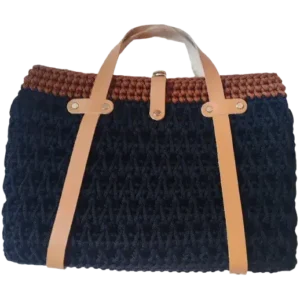 Nomád horgolt designer laptoptáska